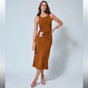 Adrienne Landau Atheena Draped Dress